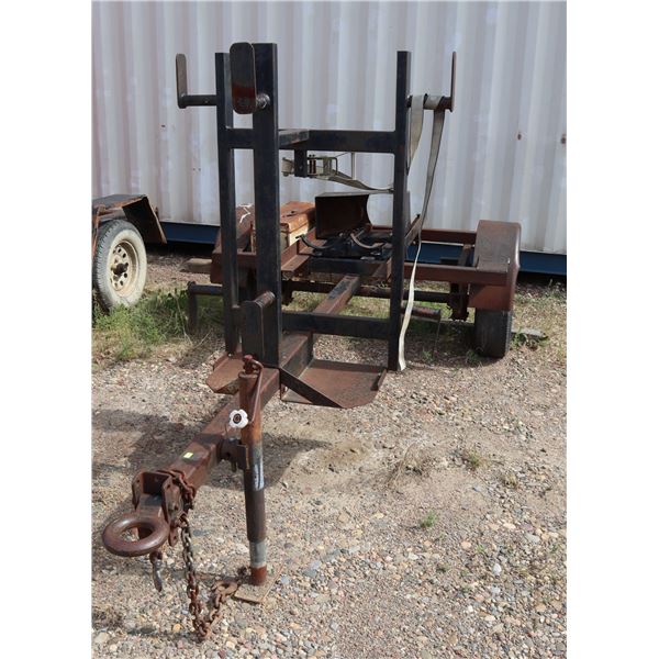 HOME BUILT WELDING MACHINE TRAILER