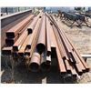 Image 1 : GIANT LOT OF ASSORTED STEEL PIPING, SQUARE TUBING
