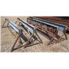 Image 2 : 4 METAL WORKHORSES (APPROX 12' LONG EACH)
