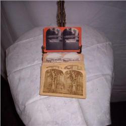 26 Stereocopic view cards