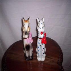 Pair of Scoth and Rye dogs