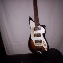 6 String Electric Audition guitar hard shell case