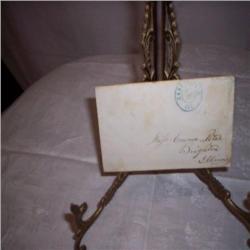 Civil war letter dated Oct. 16, 1866