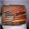 Image 1 : 8 Wood handle lathe tools