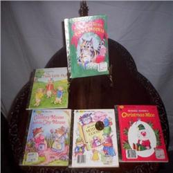 5 "Little Golden Book" children books