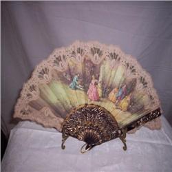 17" Victorian fan