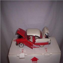 Danbury Mint replica 1955 Chevrolet Bel Aire in mint condition