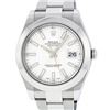 Image 1 : Rolex Mens Datejust 2 White Index Smooth Bezel Datejust 41MM