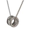 Image 2 : Bvlgari Silver B.Zero 1 Pendant Necklace