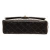 Image 4 : Chanel Black Quilted Lambskin CC Paris Single Classic Flap Shoulder Bag
