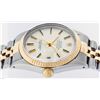 Image 8 : Rolex Mens 2 Tone Silver Index 36MM 14K Yellow Gold & Steel Datejust Wristwatch