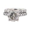 Image 2 : 3.65 ctw Diamond Ring - 14KT White Gold