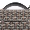 Image 4 : Goyard Black Goyardine Coated Canvas Chypre Deux Soufflets Briefcase Bag