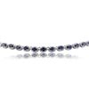 Image 2 : 12.05 ctw Tanzanite and 0.41 ctw Diamond Necklace