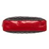 Image 4 : Chanel Black Red Lambskin Leather Matelasse Chain Shoulder Bag