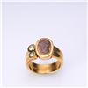 Image 3 : Heavy 18K Yellow Gold & Antique Cameo Ring
