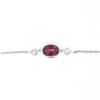 Image 5 : New 18k White Gold 1.13 ctw GIA Pink Sapphire and Diamond Pendant Necklace
