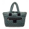Image 1 : Chanel Blue Quilted Nylon Cocoon Front Zipped Tote Bag
