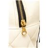Image 5 : Chanel White Quilted Bowling Bag