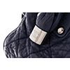 Image 6 : Chanel Navy Blue Lambskin Lady Braid Bowler Purse Shoulder Bag