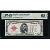 Image 1 : 1928A $5 Legal Tender Note PMG 65EPQ