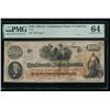 Image 1 : 1862 $100 T-41 Confederate PMG 64