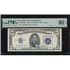 Image 1 : 1934D $5 STAR Silver Certificate PMG 66EPQ