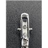 Image 6 : Plated Rhodium 7.0ctw White E-F Fire Moissanite Bracelet