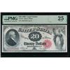Image 1 : 1880 $20 Legal Tender Note PMG 25