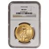 Image 1 : 1910-D $20 St Gaudens Double Eagle Gold Coin NGC MS 64+