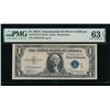 Image 1 : 1935A $1 Experimental S Silver Certificate PMG 63EPQ