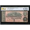 Image 1 : 1864 $5 T-69 Confederate PCGS 45PPQ