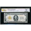 Image 1 : 1928 $100 Gold Certificate PCGS 55