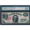 Image 1 : 1917 $1 Legal Tender Note PMG 65