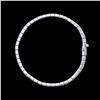 Image 3 : 14KT White Gold 2.51ctw Diamond Bracelet