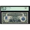 Image 1 : 1899 $2 Mini Porthole Silver Certificate PCGS 35