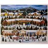 Image 1 : Jane Wooster Scott Alpine Winter Grandeur Hand Signed Limited Edition Lithograph
