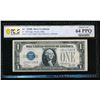 Image 1 : 1928B $1 Silver Certificate PCGS 64PPQ