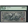 Image 1 : 1896 $5 Educational Silver Certificate PCGS 40PPQ