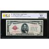 Image 1 : 1928 $5 Legal Tender Note PCGS 63