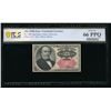 Image 1 : 25 Cent Fifth Issue Fractional PCGS 66PPQ