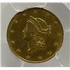 Image 3 : 1849 $1 Open Wreath Gold Coin PCGS AU53