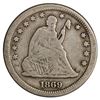 Image 1 : 1869-S Seated Liberty Quarter Coin