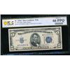 Image 1 : 1934C $5 Silver Certificate PCGS 66PPQ