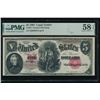 Image 1 : 1907 $5 Legal Tender Note PMG 58EPQ
