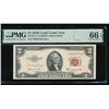 Image 1 : 1953B $2 STAR Legal Tender Note PMG 66EPQ