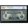 Image 1 : 1899 $2 Mini Porthole Silver Certificate PCGS 30