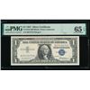 Image 1 : 1957 $1 Silver Certificate PMG 65EPQ