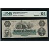 Image 1 : 1860s $2 Providence RI Obsolete PMG 64EPQ