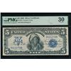 Image 1 : 1899 $5 Chief Silver Certificate PMG 30